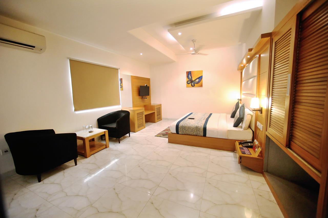 Hotel Aero Star Near Delhi Airport Új-Delhi Kültér fotó