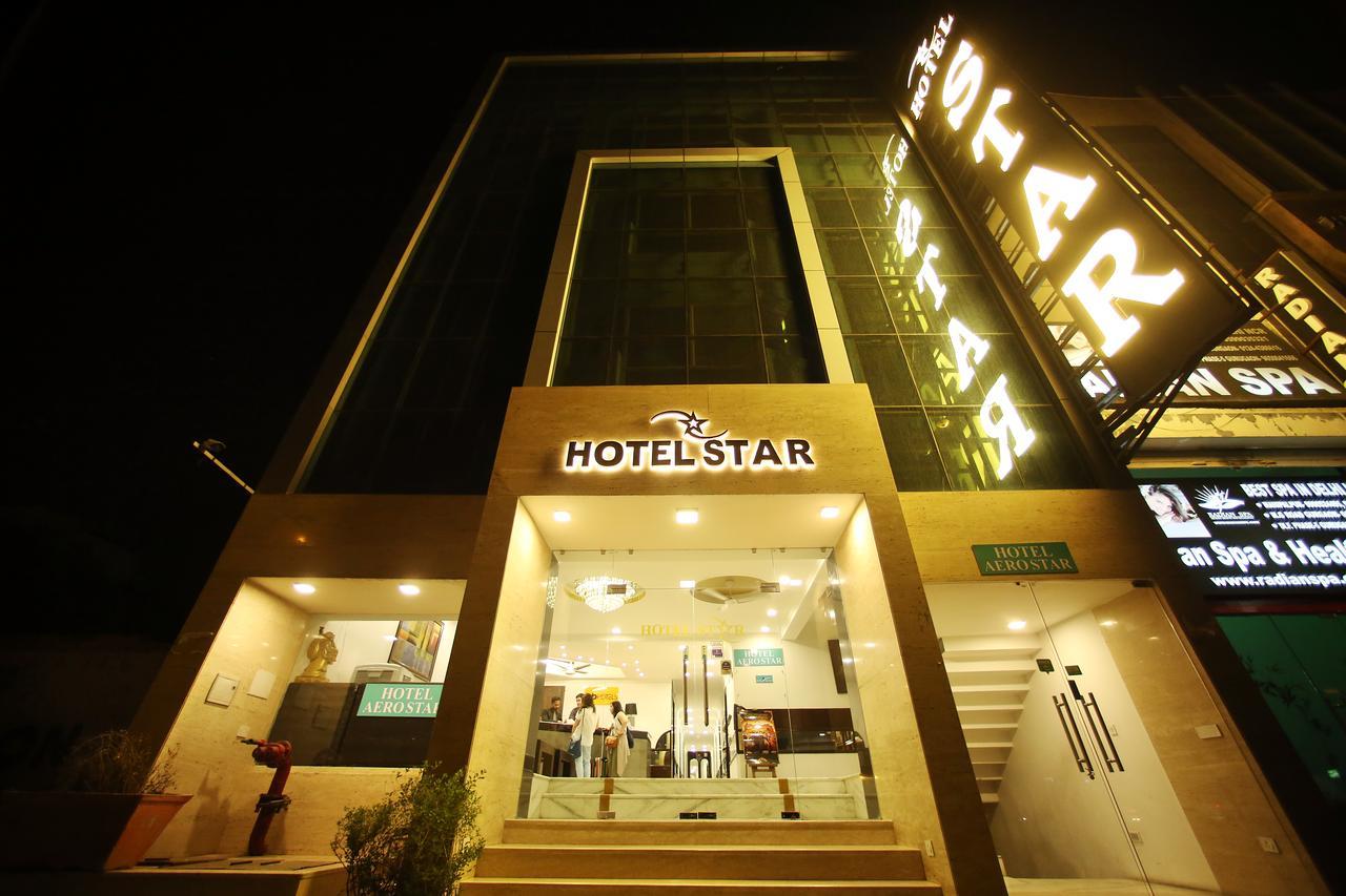 Hotel Aero Star Near Delhi Airport Új-Delhi Kültér fotó
